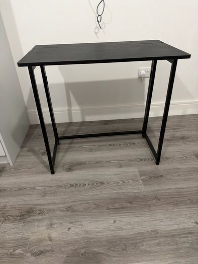 Fold away desk black from Amazon