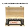 BRAND NEW Banknotes And Coins Protection Storage Box Suitable For Storing 40 Coins + 100 Banknotes Image 3