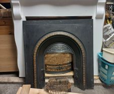 cast iron fireplace