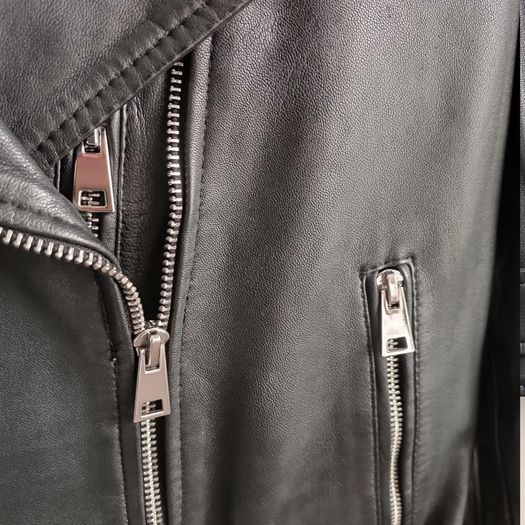 Stradivarius leather jacket