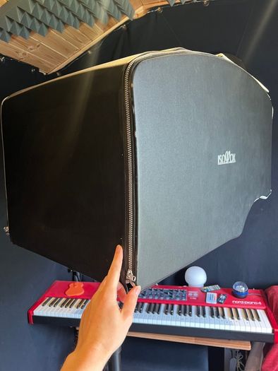 Isovox Mobile Vocal Booth 2 Set Black