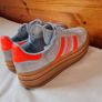 2025 adidas gazelle bold Size 5.5 eu 38 2/3 clear sky/solar red in excellent condition Image 9