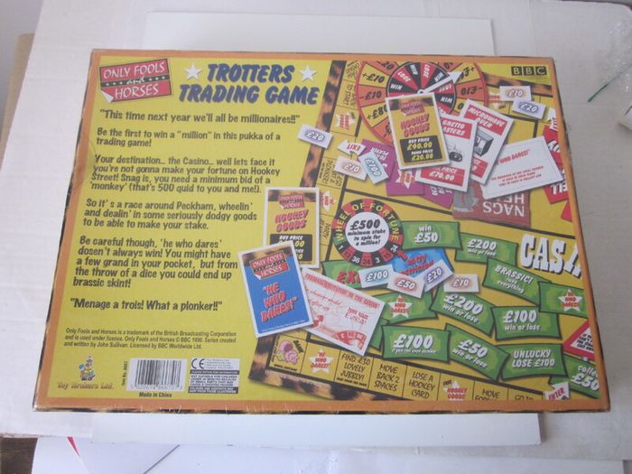New Only Fools And Horses Trotters Trading Game