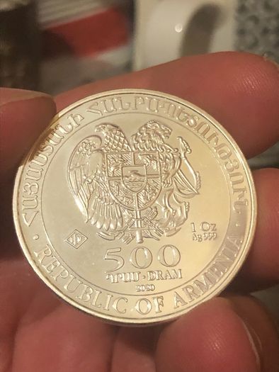 1 oz silver Noah's Ark