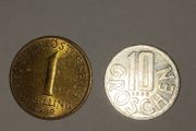 Two vintage Austrian coins