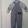 Baby Boy Dungaree Set from Next Age 6-9 months Image 2