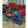 Draper Tools Tool Trolley 3 Tier Blue Image 4