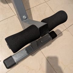 Hyperextension Roman Chair Ab Workouts Sit Up Gym Bench for Home