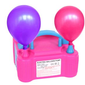 BRAND NEW EU Plug High Voltage Double Hole Air Compressor Electric Balloon Inflator Pump Air Blower