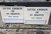 Vintage notice boards