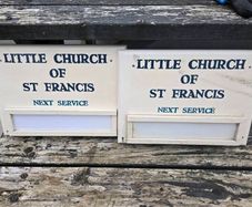 Vintage notice boards