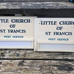 Vintage notice boards