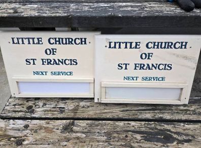 Vintage notice boards