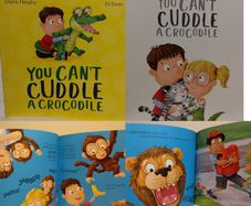 You Can,t Cuddle A Crocodile Story Book