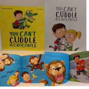 You Can,t Cuddle A Crocodile Story Book
