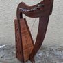 Lap Harp or model Harp handcarved Image 3