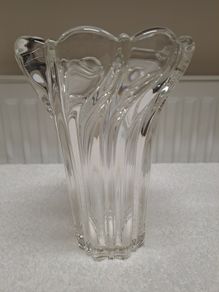 Mikasa lead crystal vase
