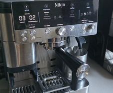 Ninja Luxe Premier 3-in-1 Coffee Machine, Silver ES601UK