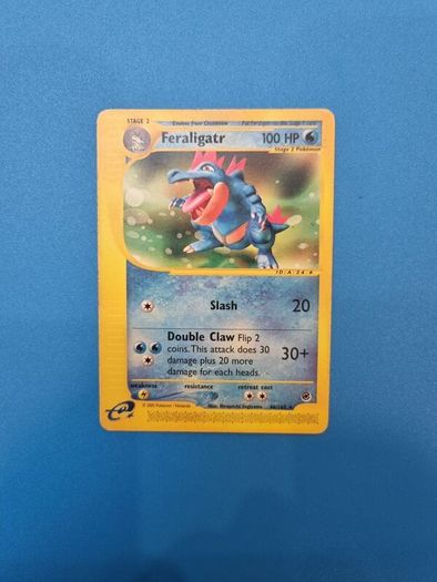 Feraligatr Pokemon Card (46/165) Expedition Base Set