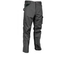 Cofra  Walklander Mens Work Trousers, Anthracite/Black, Size 30W