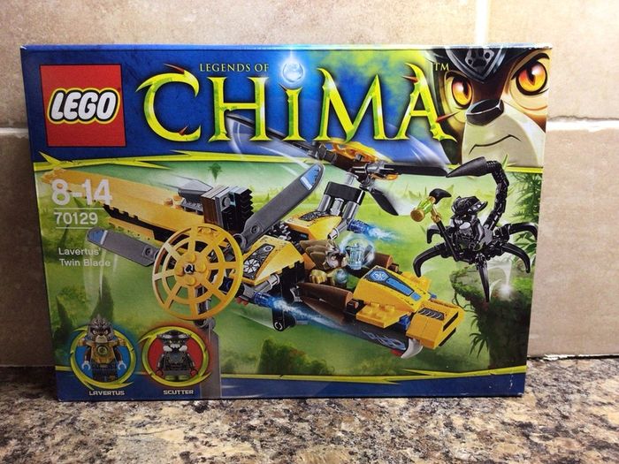 Legends of chima lavertus twin blade Lego set no 70129 - new and unopened