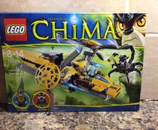 Legends of chima lavertus twin blade Lego set no 70129 - new and unopened