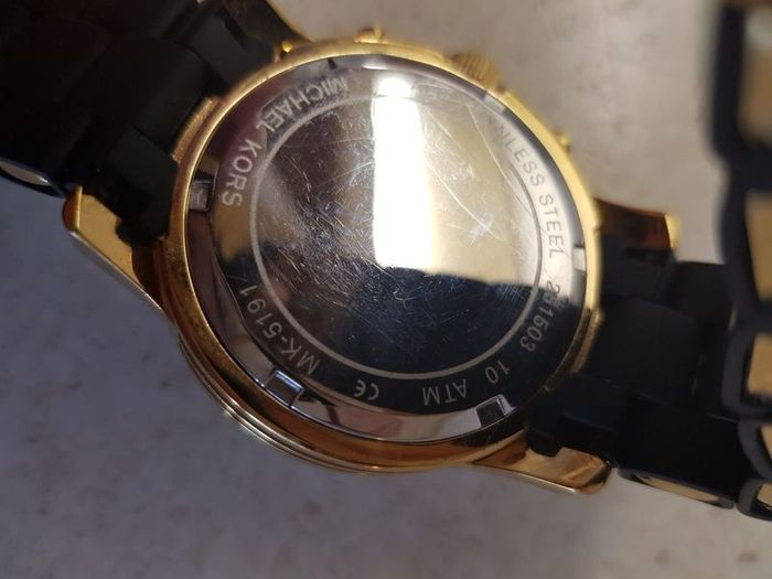 Michael Kors Black Catwalk Chronograph Watch