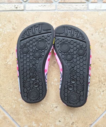 Girls unicorn swim/pool shoes (Size 26-27)