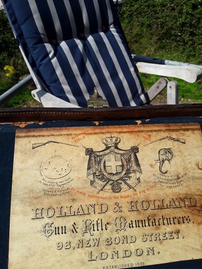 antique Rare Holland and Holland full lenght riffle case