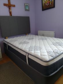 Small double bed with mattress