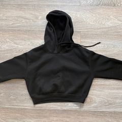 Black Cropped  Hoodie (ex con) - and FREE matching joggers