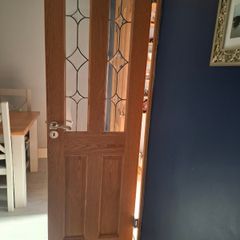 2 White Oak internal doors