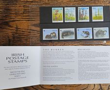 1993 Ireland Irish Orchids The Pine Marten Commemorative Stamps  Mint Never Hinged (MNH)