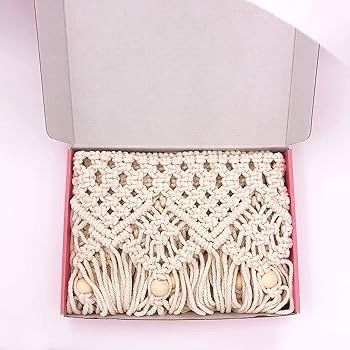 NEW SALE | Macrame Wall Hanging Hand Woven Tapestry Macrame Backdrop for Wall Decor of Modern Farmhouse, Bedroom, Nursery, Wedding, Party (40x20 inches)