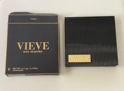 Vieve Soul Shadows Eyeshadow Quad shade Terra
