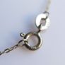 Vintage Sterling Silver 925 Half Moon and Star Necklace Pendant length 18" - 2,7g Image 7