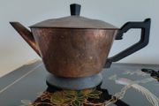 Vintage Art Deco Copper Teapot