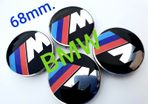 Set of 4 brand new BMW M - SPORT 68mm alloy wheel caps cap Hub Cover