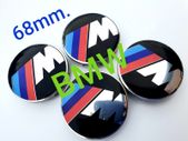 Set of 4 brand new BMW M - SPORT 68mm alloy wheel caps cap Hub Cover