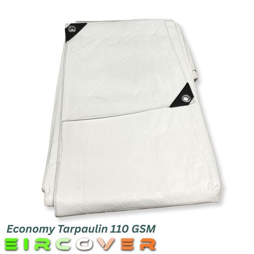 Economy Tarpaulin  7m x 11m (23' - 36') 110 gsm