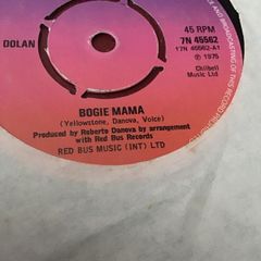 Joe Dolan vinyl single record - Boogie Mama