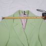 Topshop Pastel Green Double Breasted Tailored Blazer Jacket 6UK/34EU Image 9