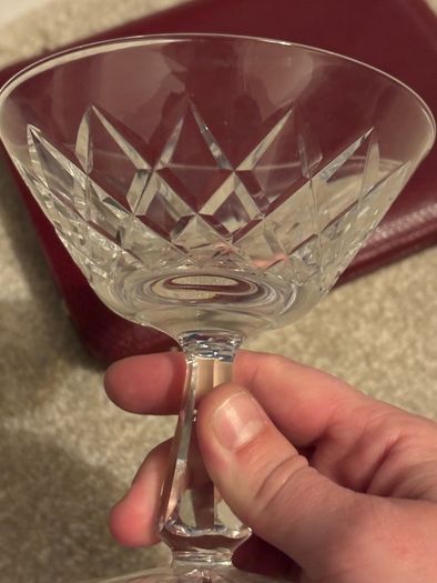 Waterford Crystal Champagne/ Cocktail Glass
