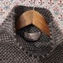 100% merino wool,Irish made poncho Image 2