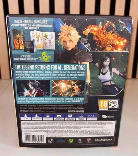 Final Fantasy VII Remake Deluxe Edition PS4