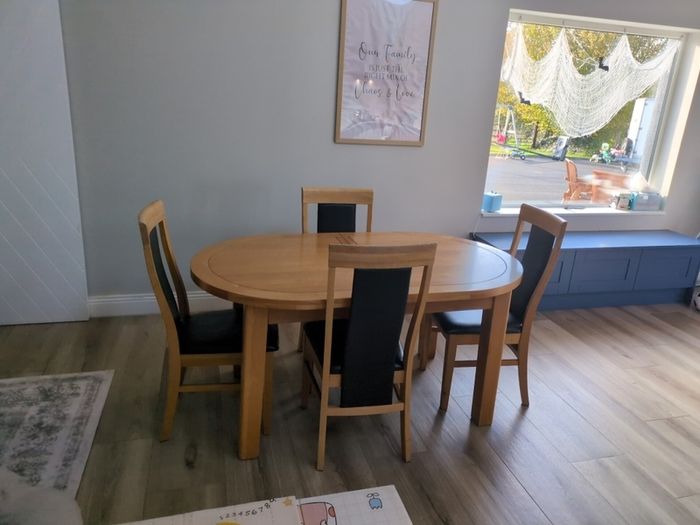 Table and chairs