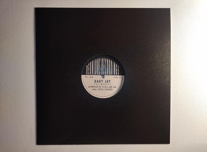 Nicky And Stu - Baby Jay - Reunions Recordings - Hard to find SIDES Banger! Near MINT Condition!