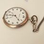 Antique Early 1900s Silver Pocket Watch Swiss made Image 6