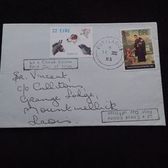 Ireland Stamps : I.S.P.C.A and The Society of St. Vincent de Paul , First Day Cover - 1983