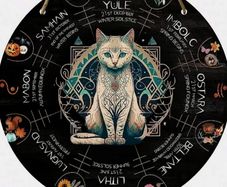Witchy House decoration wth Samhain, Imbolc, Beltane & more